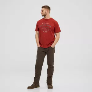 North 56DENIM T-shirt manche courte rouille 3XL à 8XL - North 56 DNM-5XL