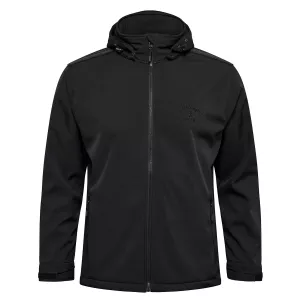 Veste softshell noir de 3XL à 8XL