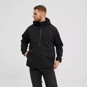 Veste softshell noir de 3XL à 8XL-4XL