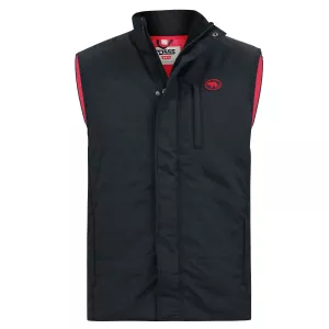 Veste sans manche matelassée noir de 3XL à 6XL
