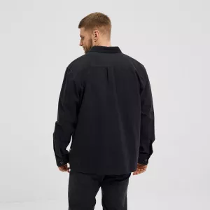 Surchemise zippée noire-3XL