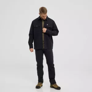 Surchemise zippée noire-3XL