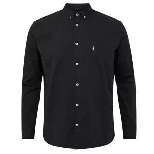 Chemise noire manche longue hyper stretch