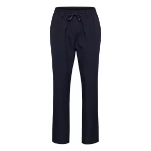 Pantalon North56° taille élastique bleu marine