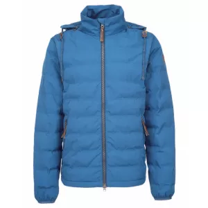 Veste outdoor  Bleu Ciel bicolore avec capuche  de 3XL à 8XL