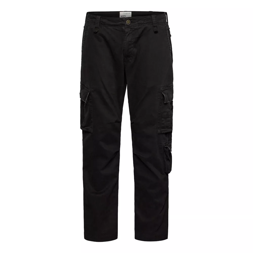 North 56Denim pantalon Cargo noir de 36US à 62US-P36