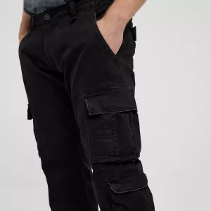 North 56Denim pantalon Cargo noir de 36US à 62US-P36