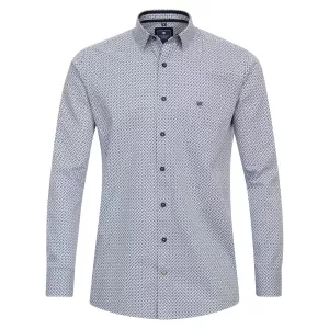 Chemise manche longue Motif Marine et bleu de 2XL à 6XL