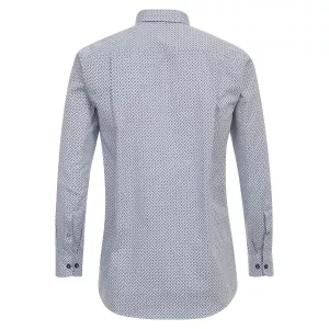 Chemise manche longue Motif Marine et bleu de 2XL à 6XL-5XL