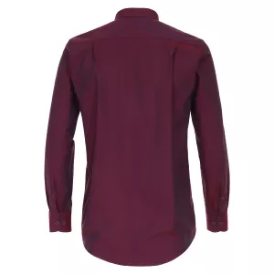 Chemise manche longue Aubergine de 2XL à 6XL-3XL