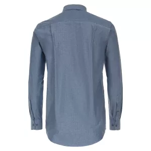 Chemise manche longue bleu clair denim de 2XL à 6XL-4XL
