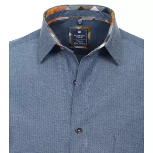 Chemise manche longue bleu clair denim de 2XL à 6XL-5XL