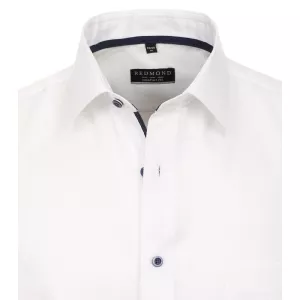 Chemise manche longue blanche de 2XL à 6XL-5XL