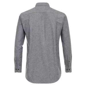 Chemise manche longue en flanelle Mélange de bleu marine de 2XL à 6XL-5XL