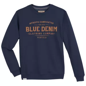 Sweatshirt bleu Foncé de 3XL à 8XL