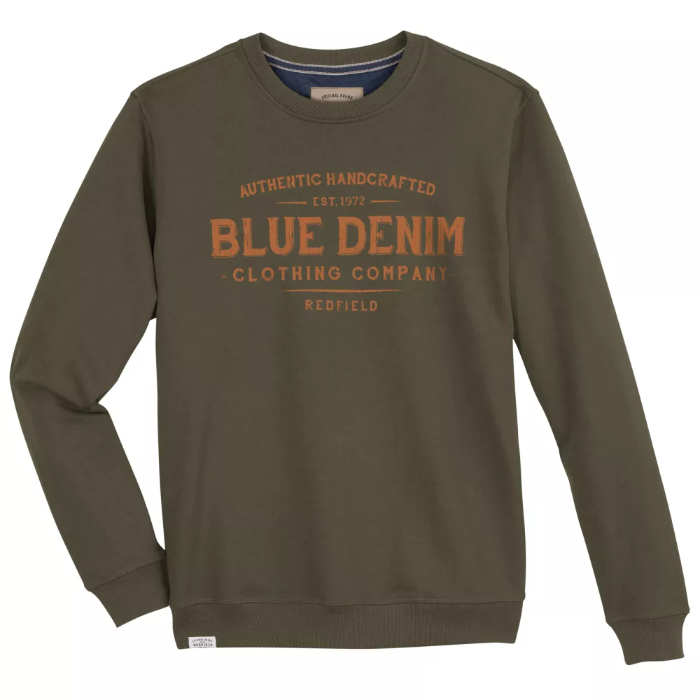 Sweatshirt kaki de 3XL à 8XL-3XL