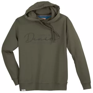 Sweatshirt Redfield Denim brodé kaki-4XL