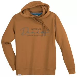 Sweatshirt Redfield Denim brodé orange foncé