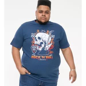 T-shirt Mélange de bleu manche courte 3XL à 8XL - NEAL-5XL