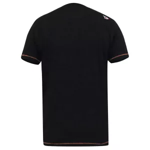 T-shirt noir délavé manche courte 3XL à 8XL - LORNE -7XL