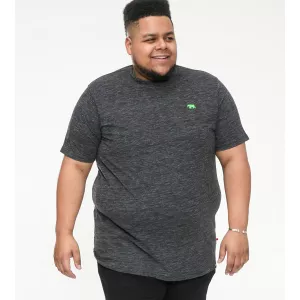 T-shirt Mélange de noir manche courte 3XL à 6XL - Orston -4XL