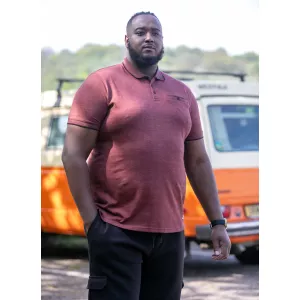 Polo rouille manche courte 3XL à 8XL - Troy-4XL