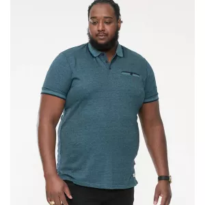 Polo bleu pétrole manche courte 3XL à 8XL - Troy-4XL