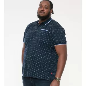 Polo bleu marine manche courte 3XL à 6XL - Oakley -5XL