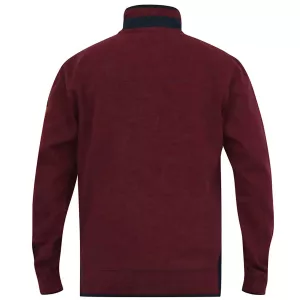 Sweat col zippé bordeaux 3XL à 8XL - Hiraldo-3XL
