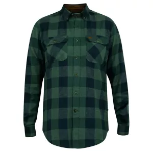 Surchemise carreaux vert bleu marine GARFIELD 