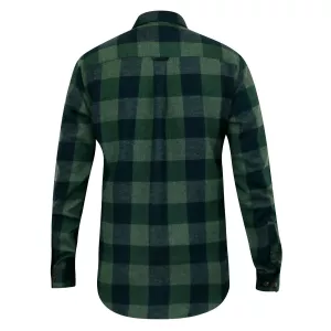 Surchemise carreaux vert bleu marine GARFIELD -3XL