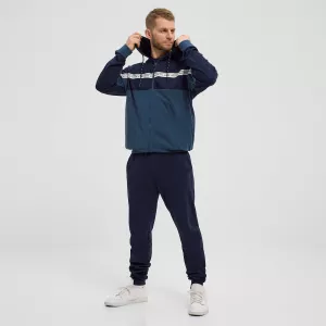 Sweat hoodie zippé marine et bleu de 3XL à 8XL-6XL