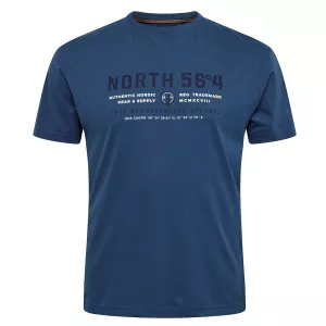 T-shirt manche courte bleu pétrole Authentic nordic