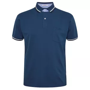 Polo bleu pétrole manche courte super stretch