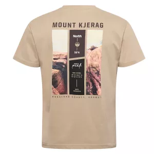 North 56°4 T-shirt manche courte Beige clair 3XL à 8XL-5XL