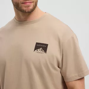 North 56°4 T-shirt manche courte Beige clair 3XL à 8XL-5XL