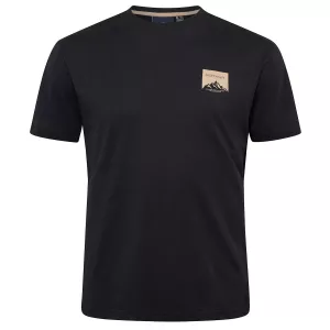 North 56°4 T-shirt manche courte noir 3XL à 8XL