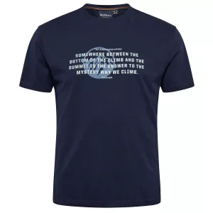 North 56°4 T-shirt manche courte bleu marine 3XL à 8XL