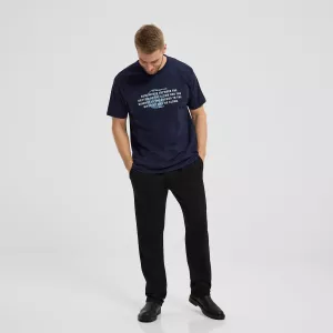 North 56°4 T-shirt manche courte bleu marine 3XL à 8XL-3XL