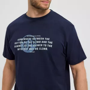 North 56°4 T-shirt manche courte bleu marine 3XL à 8XL-3XL