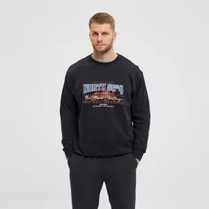 Sweat noir de 3XL à 8XL-5XL
