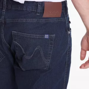 Jeans coupe Mick bleu foncé délavé entrejambe 36-P40