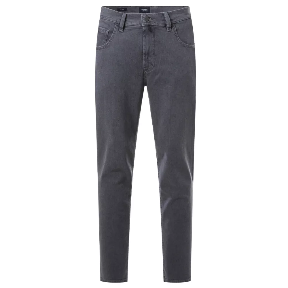 PIONEER PETER jeans TAILLE KONVEX stretch Gris délavé de 29K à 35K-30K