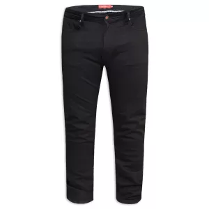 Jean tapered fit extensible noir -P48