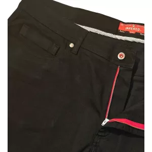 Jean tapered fit extensible noir -P44