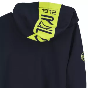 Sweat à capuche cardigan bleu nuit de 3XL à 10XL - RDF -10XL