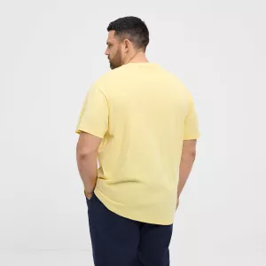 North 56°4 T-shirt manche courte Jaune clair 3XL à 10XL-5XL