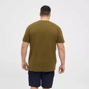 North 56°4 T-shirt manche courte Vert army 3XL à 10XL-6XL