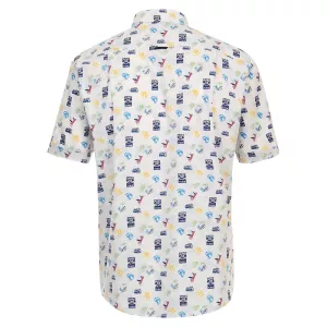 Chemise manche courte blanche de 2XL à 6XL-6XL