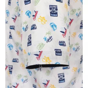 Chemise manche courte blanche de 2XL à 6XL-2XL